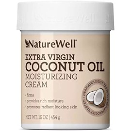 NatureWell NATURE WELL 2.0 Extra Virgin Coconut Oil Moisturizing Cream for Face and Body, L