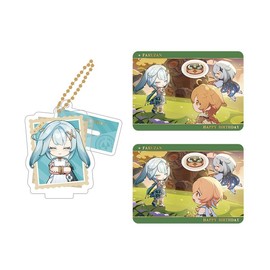 GENSHIN IMPACT Photo Memories of Beautiful Momennts Series Acrylic Stand Keychain & Collectible Cards Set - Faruzan