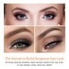 MSQ 6pcs Eyeshadow Brushes Eye Makeup Brushes Set Synthetic Hairs
