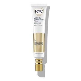 Crema De Noche Antiedad Con Retinol Para Arrugas Profundas