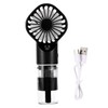 Portable Handheld Misting Fan, ABS 4 Adjustable Wind Speeds Rechargeable