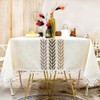 Dining Table Clothes Rectangular Waterproof Tassel Tablecloth 55x86 Nappe Table