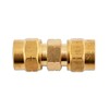 Connect 31156 9mm Brass Straight Coupling (Pack of 10)