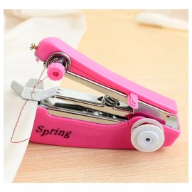 Spring Come Mini Maquina De Coser Portatil Manual Costura Tejer
