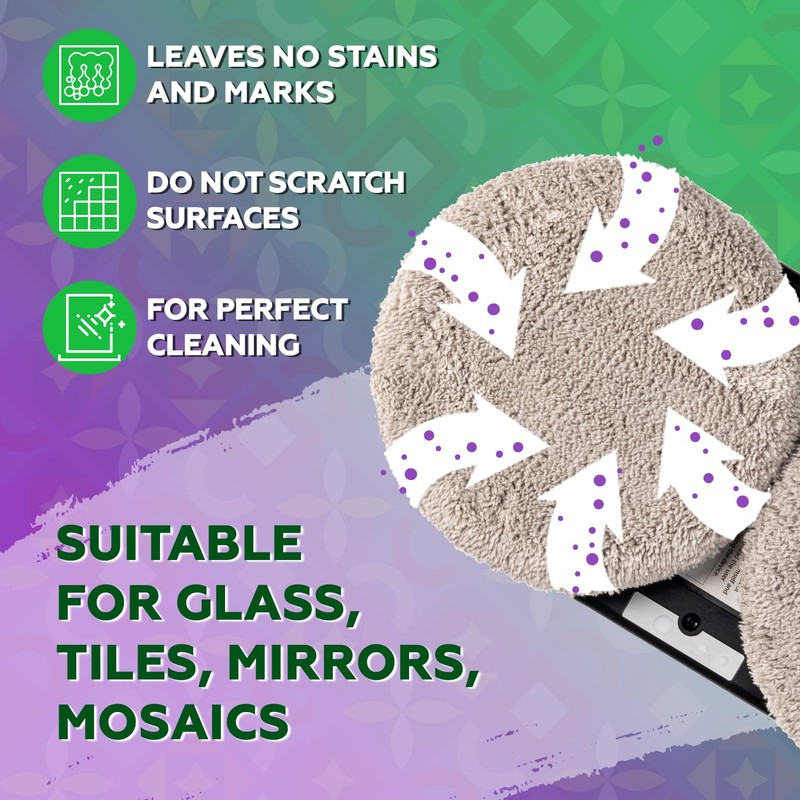 HOGA Set of 12 Microfibre Cloths as Replacement for Automatic