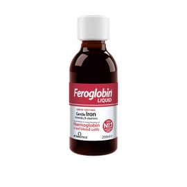 Feroglobin Gentle Iron and Nutrient Liquid - Reduce Tiredness and Fatigue | Maintain Health and Vitality | Natural Iron Source