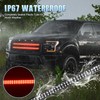 Nilight 2PCS 24 inch Truck Grille Strobe Lights Strip 384