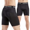 Bodyprox Baseball Sliding Shorts for Men, Compression Padded Slider Shorts