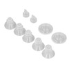 Flange Cover Duckbill Valves Silicone Diaphragm Replacement Duckbill Valve Diaphragm
