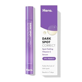 Hero Cosmetics Sérum Corrector de Manchas Oscuras con 15% de Vitamina C y Ácido Hialurónico. Mejora la Apariencia de las Marcas Posteriores a Imperfec