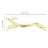 4Pcs Chopstick Rest Smoother Surfaces Reusable Cute Animal Design Gold