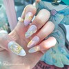 Mermaid's Dream Aurora Unique Emotional Nail - Short Oval /