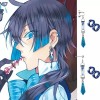 Jextech Aretes Vanitas No Carte Anime Vampiro Luna Azul Metal
