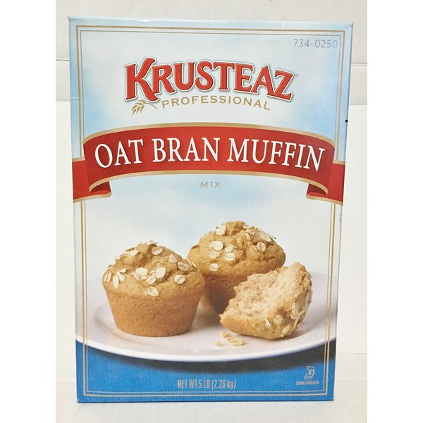 Krusteaz Muffin Mix - Oat Bran, 5-Pounds