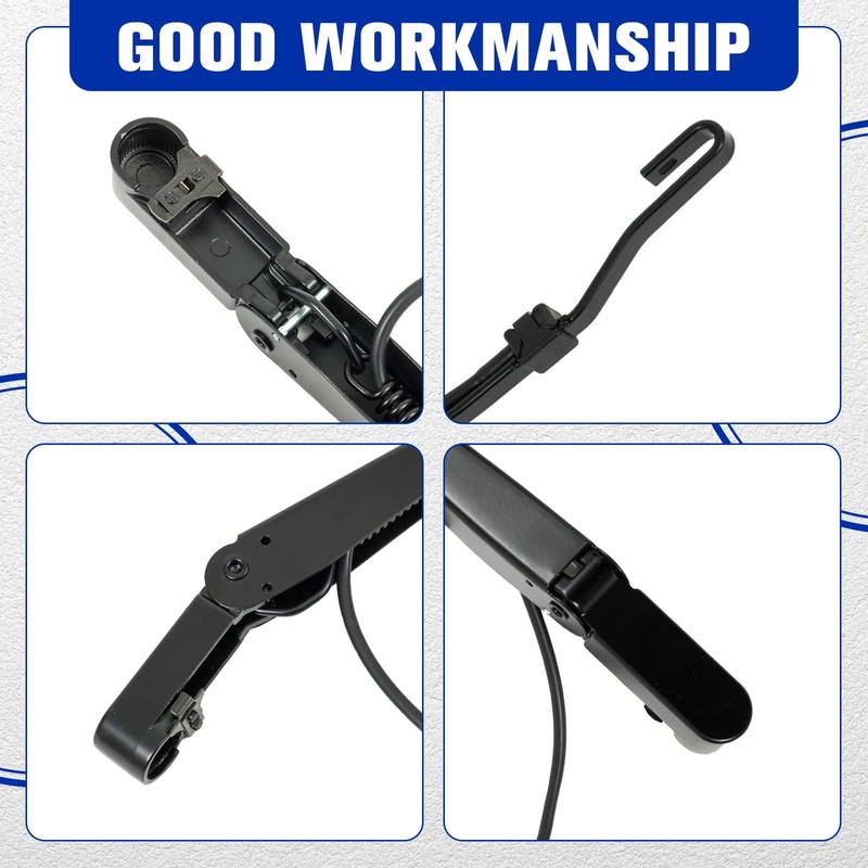 Kozlira 1 Pair Windshield Wiper Arm Compatible with Kenworth T600/T600A/T660/T800,