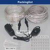 RYGDENG 1200LEDs Rope Lights 66FT Waterproof Dimmable for Patio