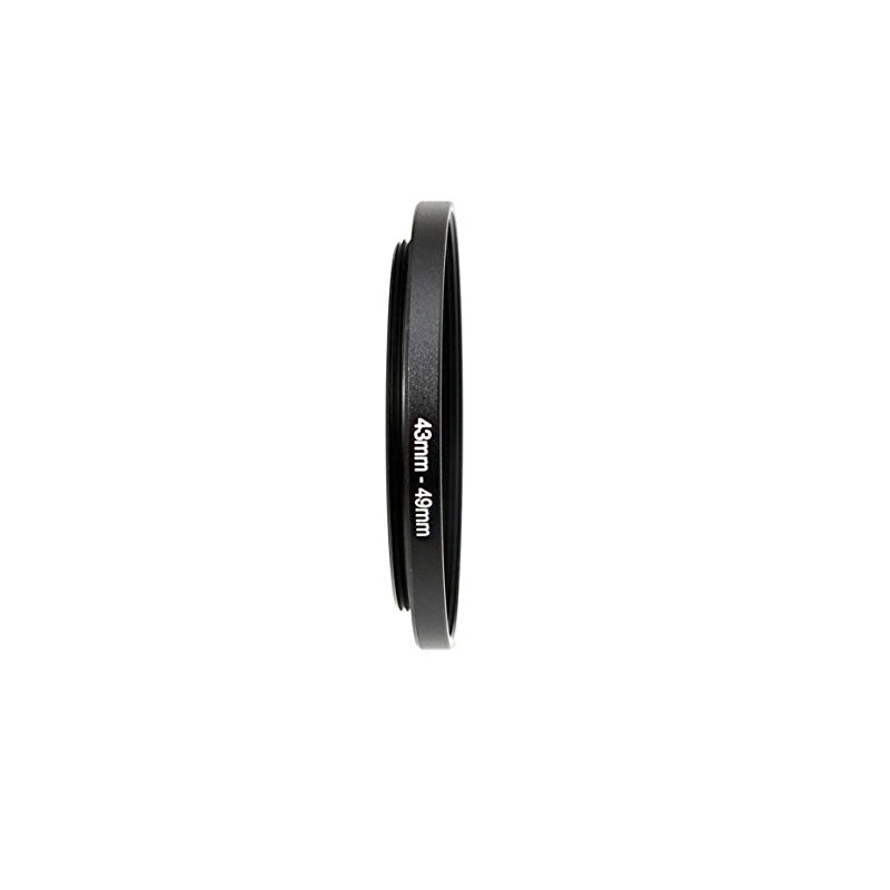 (2 Pcs) 43-49MM Step-Up Ring Adapter, 43mm to 49mm Step