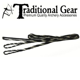 Flemish - Fast Flight Plus - Replacement RECURVE Bowstring - Bow String - Actual String Length - by Traditional Gear Archery Products (Multiple Sizes) (55")