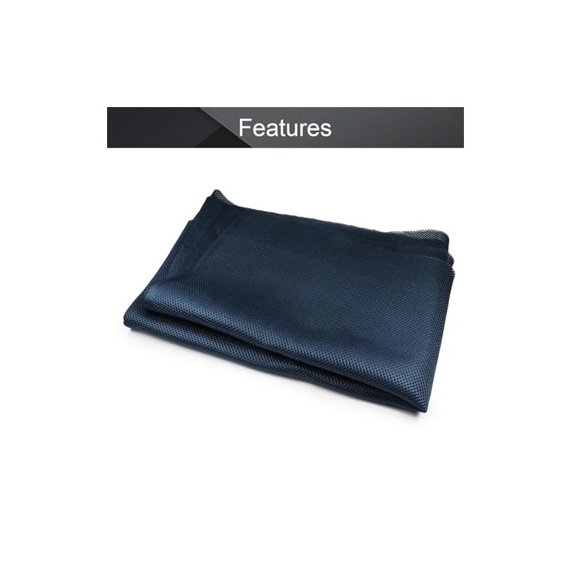 Speaker Grill Cloth Navy Blue Mesh Acoustic Box Cover Breathable