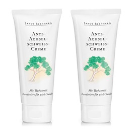 Sanct Bernhard Anti-Underarm Sweat Cream with Sweat-Reducing Active Ingredients, 2 x 100 ml