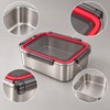 1500ml 304 Stainless Steel Leakproof Lunch Box – Reusable Meal