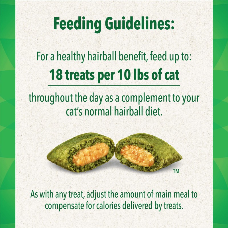 Greenies Feline SMARTBITES Healthy Skin and Fur, Chicken & Salmon