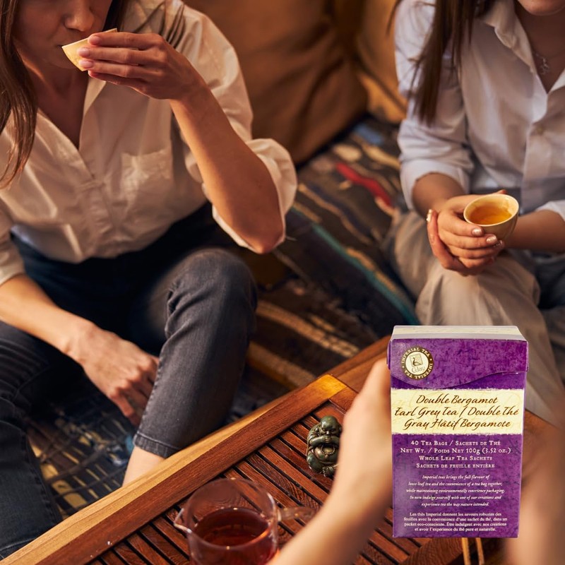 CJay Imperial Earl Grey Tea | Whole Leaf tea bags