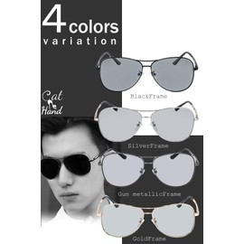 Cat Hand Sunglasses, Men's, Dimming Sunglasses, Polarized, Auto Color Changing Lenses, Teardrop UV 400, UV Protection, black frame