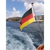FLAGLY Premium Boat Flag Germany 30 x 45 cm -