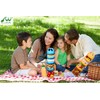 SELEWARE SELEWARE Portable Stackable Food Storage Containers for Snacks Formula