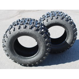 Antego 13x5.00-6 Non-Directional Snow Tires (Set of 2) - Tailored for Superior Winter Grip