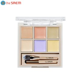 THE SAEM Cover Perfection Concealer Palette 5.7g, Color:01 Cover & Correct