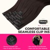 Lashey Seamless Clip in Hair Extensions Human Hair 110g 7pcs