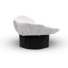 Chef Trends X100 Adjustable Chef Hat, White w/Black Trim