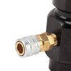 CO2 Mini Regulator Aluminum Alloy Brass Stainless Steel 8mm Dual