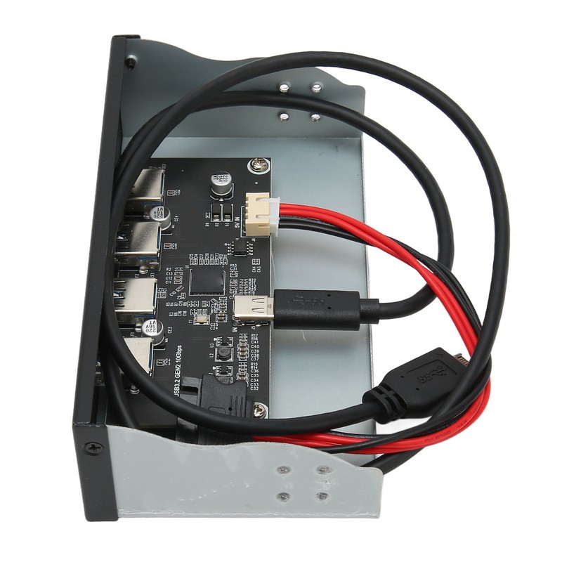 USB 3.2 Front Panel Hub 5.25in 4 Ports 10Gbps Stable