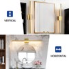 Epinl Gold Vanity Lights for Bathroom - 31.5 inch Brushed