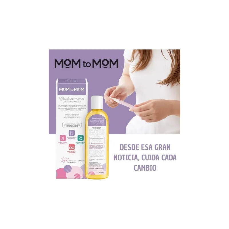 Mom To Mom Aceite De Ducha -125ml - Aceite Para