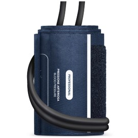 AIESI® Replacement 2 Tube Cuff for Manual Aneroid Blood Pressure Monitor Adult Size Latex Free