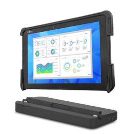 Fujitsu ARROWS Tab Q509 Windows 11 / 10.1 / Celeron N4000 / Memory: 4 GB / SSD: 64 GB / 1920 x 1080 / Wi-Fi / Bluetooth / Camera Built-in Cradle Included Protective Case Office2024