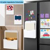 2 Pieces Magnetic Paper Holder Document Holder Magnetic File Holder