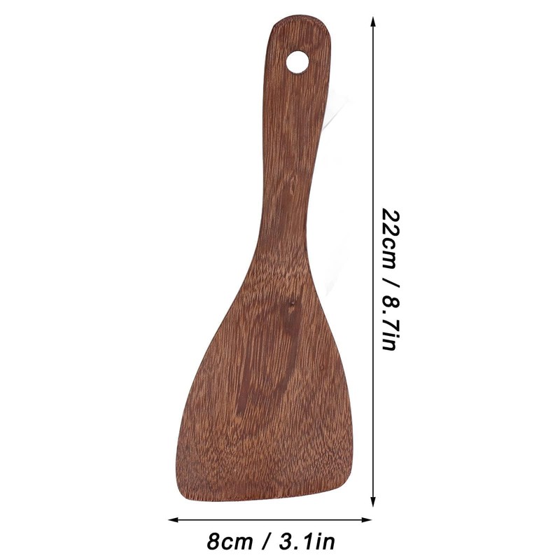 Beufee 2Pcs Rice Spoon, Heat Resistances Non Stick Rice Paddle