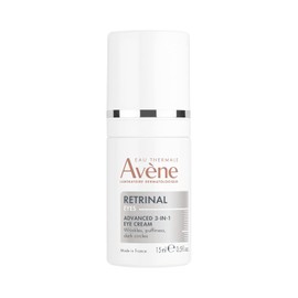 AVÈNE Retrinal Contorno de Ojos Intensivo 3 en 1, Reduce Apariencia de Arrugas, Bolsas y Ojeras, con Retinaldehído y Agua Termal, 15 ml