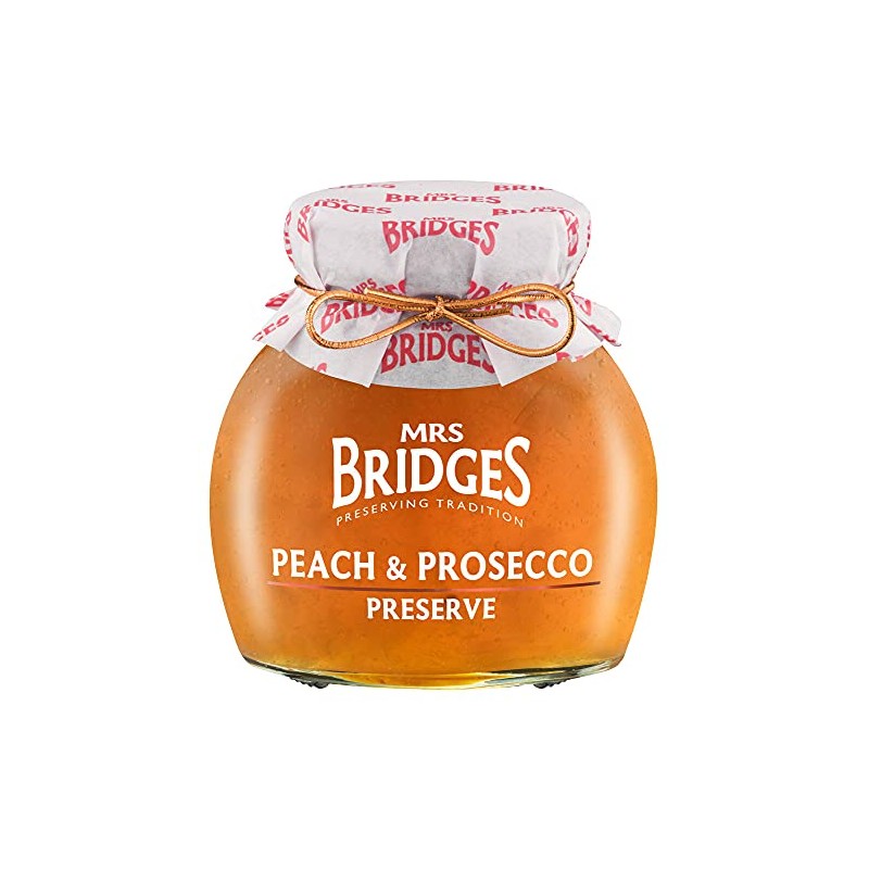 Mrs Bridges Peach and Prosecco Preserve