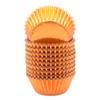 Mombake Brand, Paper Orange Foil Cupcake Cases, 200-Count, All Occasions,