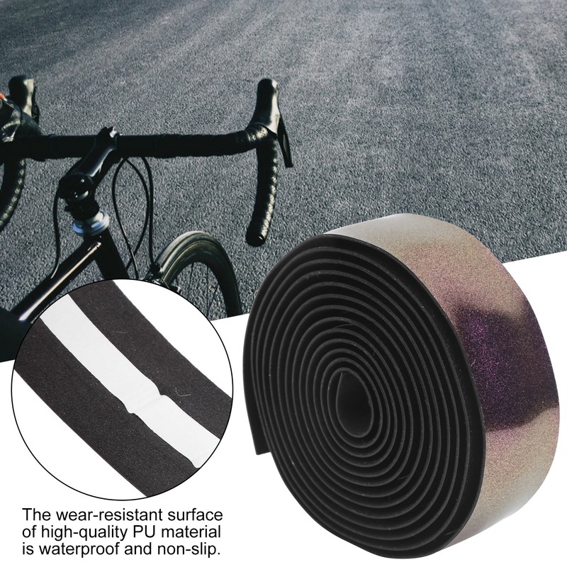 Cycling Handlebar Tape EVA PU AntiSlip Damping Breathable Road Bike