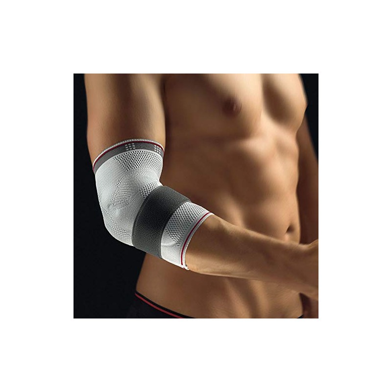 Bort Select EpiPlus Epicondylitis-Bandage silber Gr. XXS, Ellenbogenbandagen