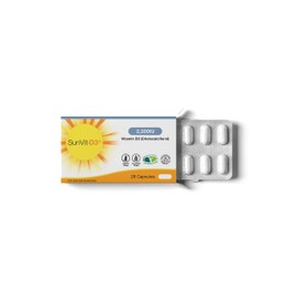 Vitamin D3 2200IU (28 Capsules Daily)