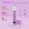 RUIM Nose Hair Trimmer for Women, 4-in-1 Electric Facial Hair