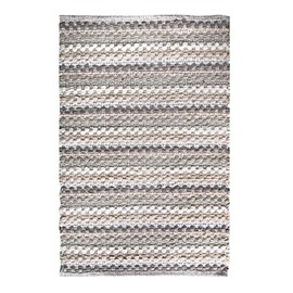 Chenille Bath Mat Rug 24x36 inch- 100% Cotton Soft Absorbent and Machine Washable Shower Bath Rug - Linen Combo